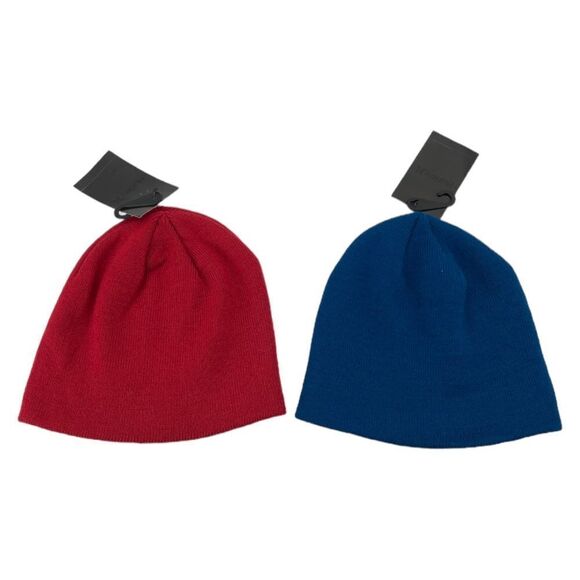 ~Hurley Men's Knit Icon Embroidered Staples Beanie OS - Picture 2 of 5